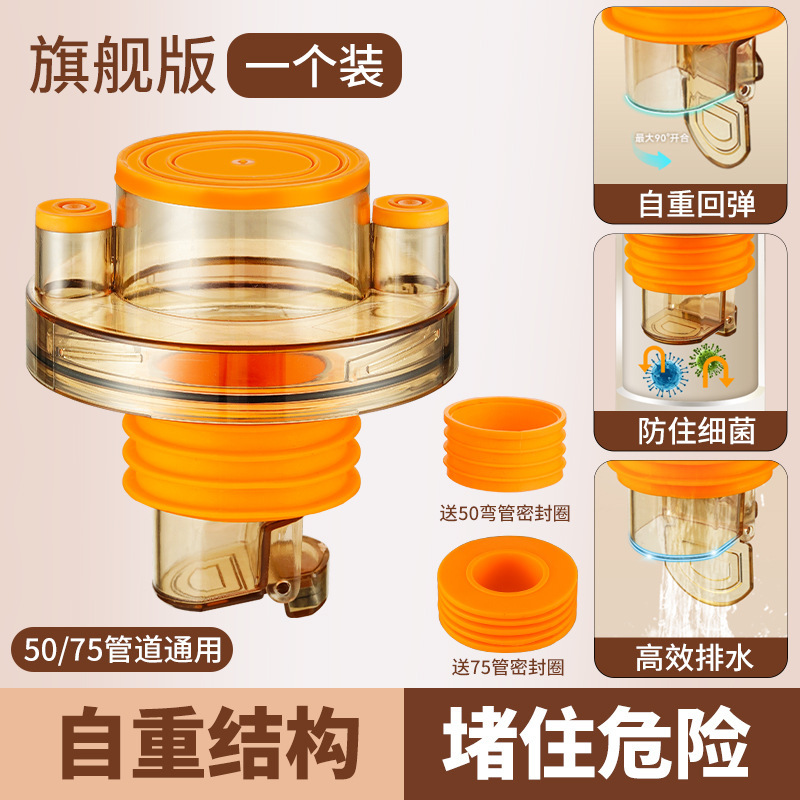 厨房下水管道三通洗菜盆水槽防臭神器洗碗机净水器多功能排水接头|undefined