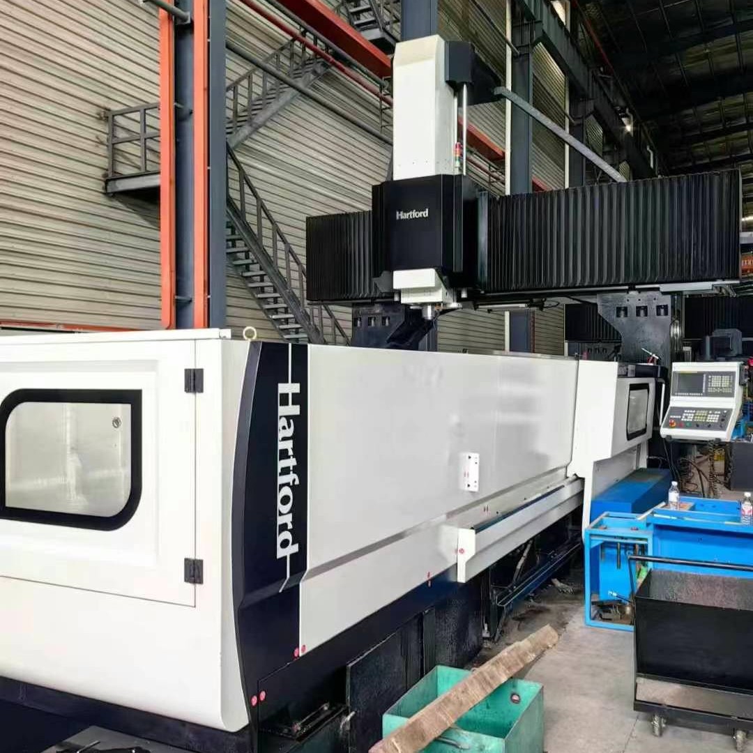 处理二手协鸿CNC-528龙门加工中心龙门宽度2.8米三线轨