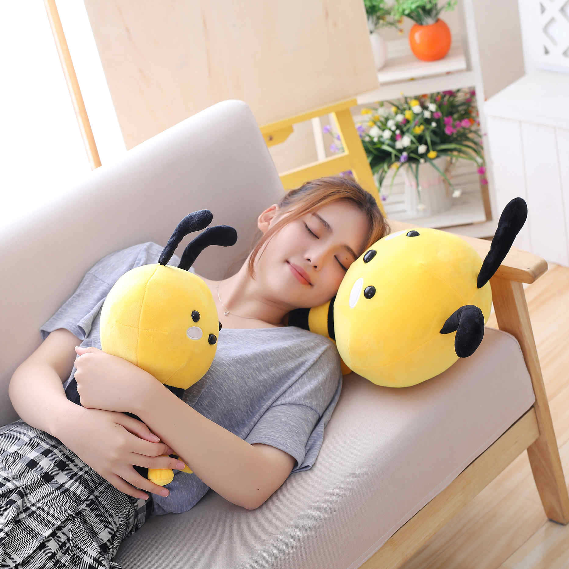 72g Weight Doll Event & Party Supplies Dolls & Accessories Toys Type Children Unisex Unisex Birthday Animal Bee PP Cotton Plush Dolls & Accessories
