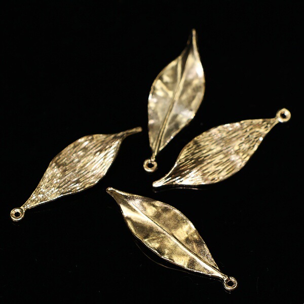 Golden retro hair accessory handmade for bride