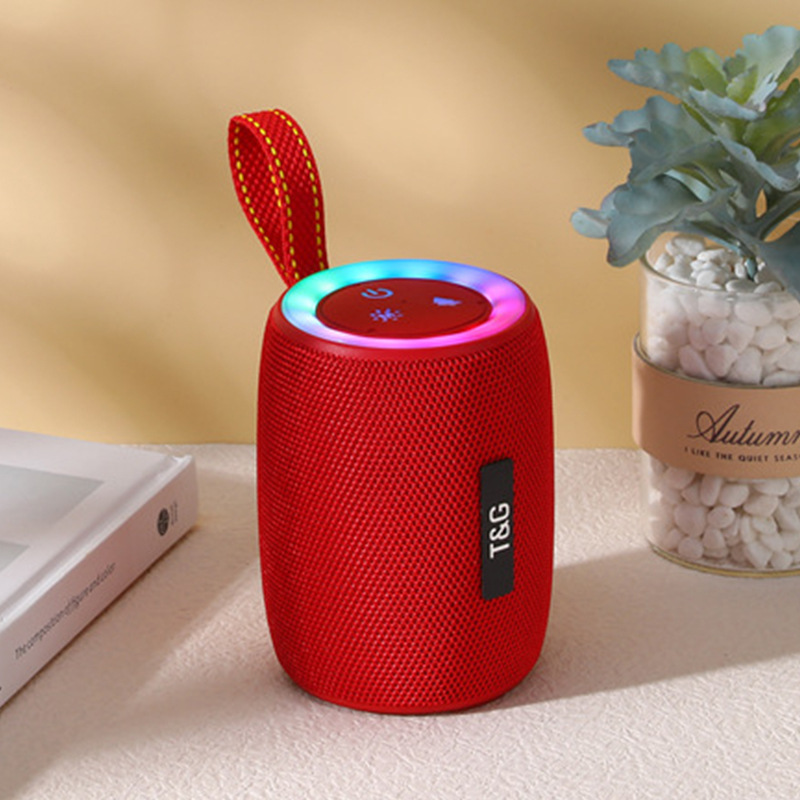 屋外ポータブルポータブルポータブル布芸カードサブウーファ音響ランプ付きRGBクロスボーダー新モデルTG434 bluetoothオーディオ|undefined