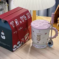 Подарочная коробка в виде чашки для девочек, подарок на день рождения для девочек, лучшая подруга, десятилетие, детский день богини, практичный сувенир, студенческий медведь