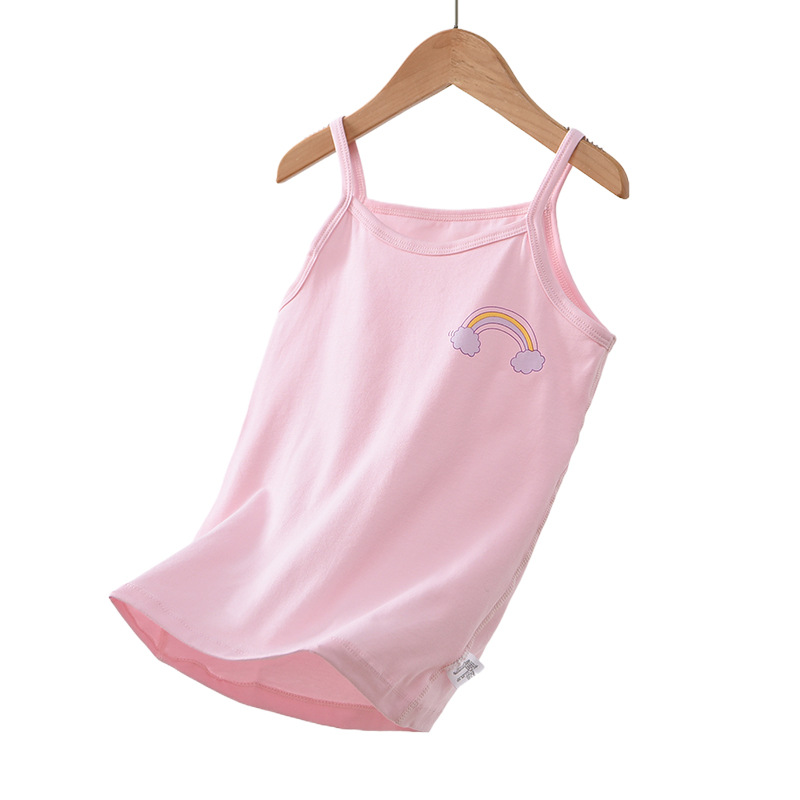 Sin hueso ropa para niños Nueva camisola de las niñas de dibujos animados bebé fresco impreso verano camisola elástico entrega de una sola pieza