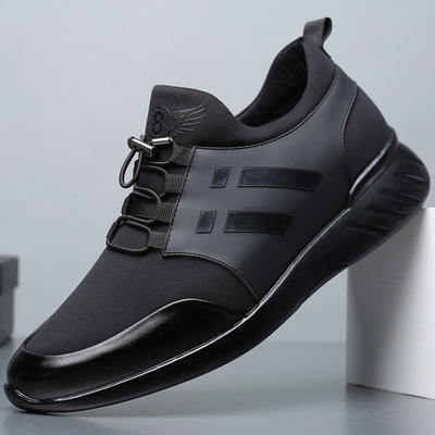 男士内增高6CM男运动休闲鞋男鞋网布莱卡透气春夏新款男潮流鞋子|ms