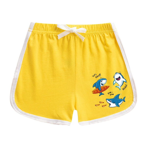 Yellow shorts