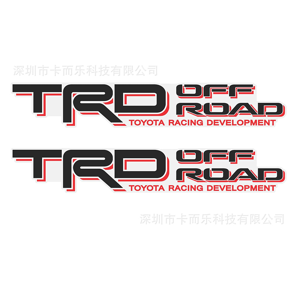 For TOYOTA Tacoma TOYOTA Tacoma Tantu Body Sticker Truck Trunk Decorative Decal