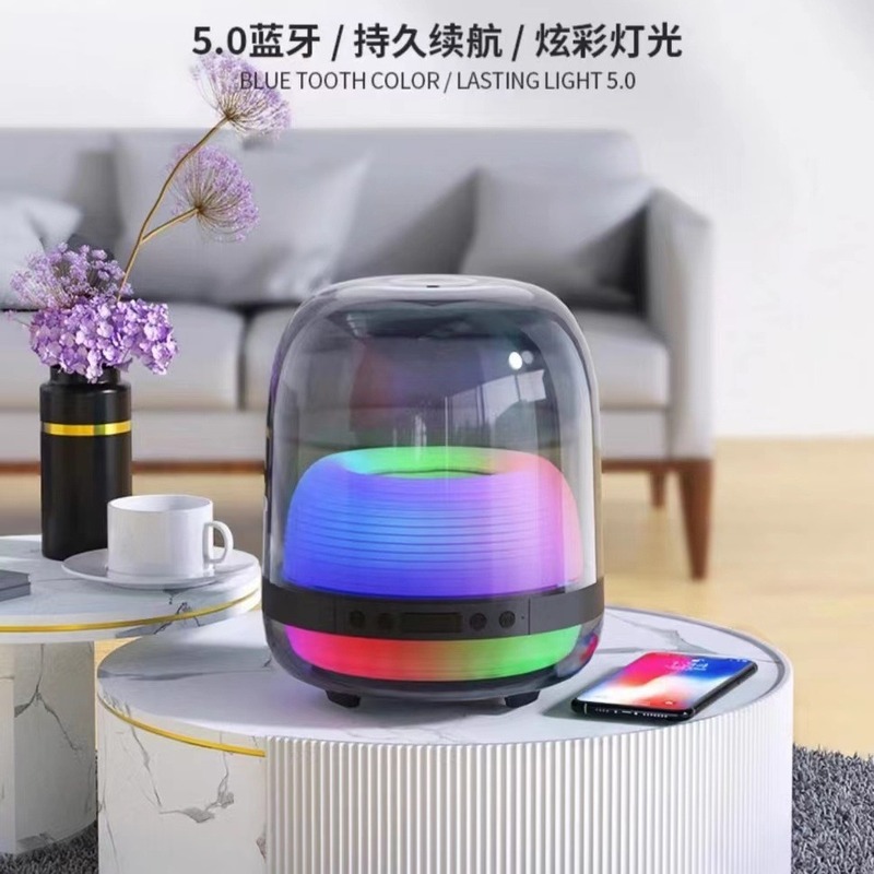 L20ハマン瑠璃四世代ネット赤生放送人気モデル七彩クール透明灯知能無線bluetooth低音|undefined
