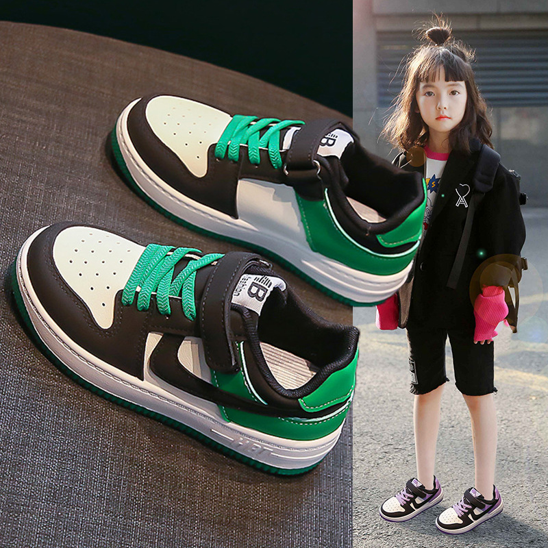 Zapatos para niños 2022 otoño nuevos zapatos de baloncesto para niños zapatos casuales de moda para niños zapatos de tablero alto para niñas