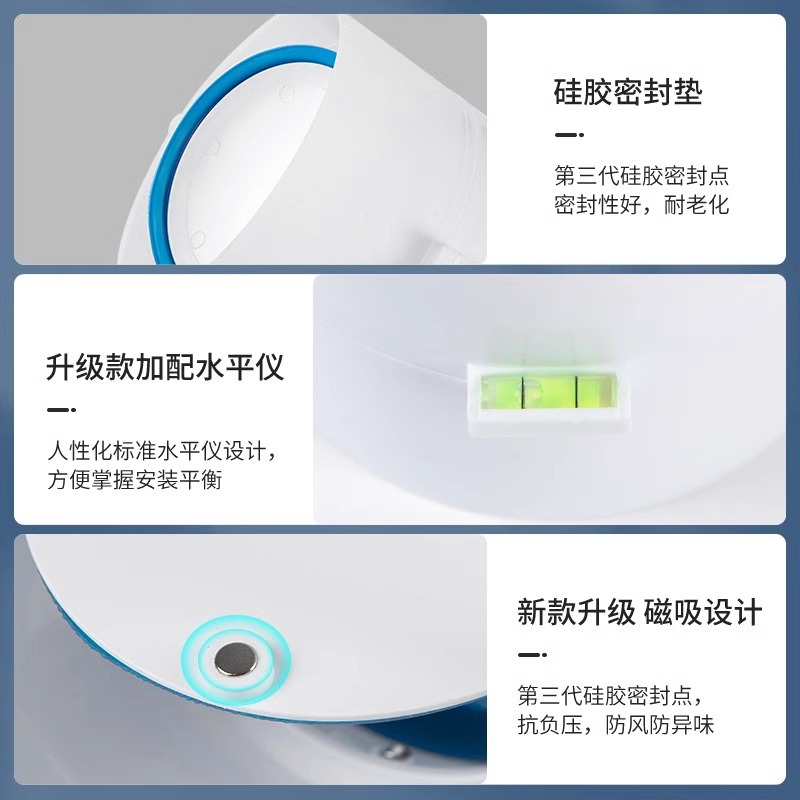 A generation of toilet check valve bath heater exhaust fan check valve exhaust universal toilet range hood anti-return air
