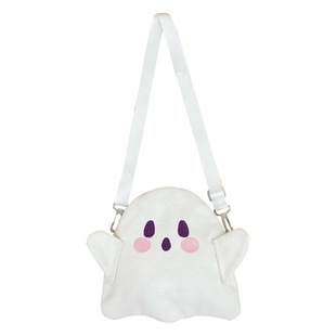 2023 new ghost sweet cute girl heart cartoon fashion casual all-match crossbody bag