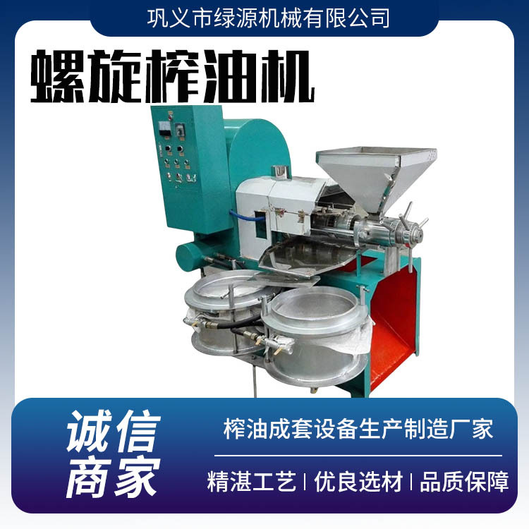 油坊全自动商用花生油压榨机 大型全自动榨油机 食用油螺旋榨油机