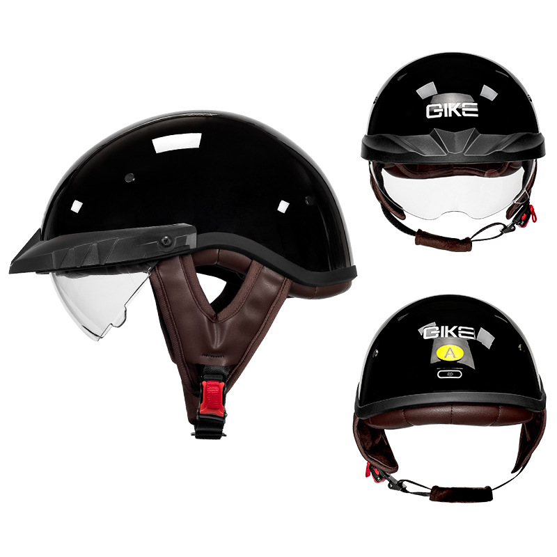 Casco de motocicleta Halle Halle Halle Helmet 3C/DOT certificado batería eléctrica coche casco de seguridad hombres y mujeres casco de ciclismo de verano