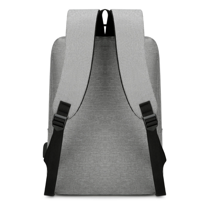 2024 nueva mochila de computadora de gran capacidad con carga USB para hombre mochila de viaje simple de negocios multifuncional mochila escolar