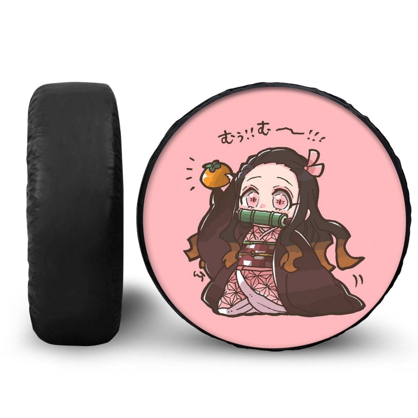 Amazon Spare Tire Cover with Colorful Tree Print Can Be Customized with Pictures, Car Tire Protective Cover, Factory Direct Sales and Dropshipping