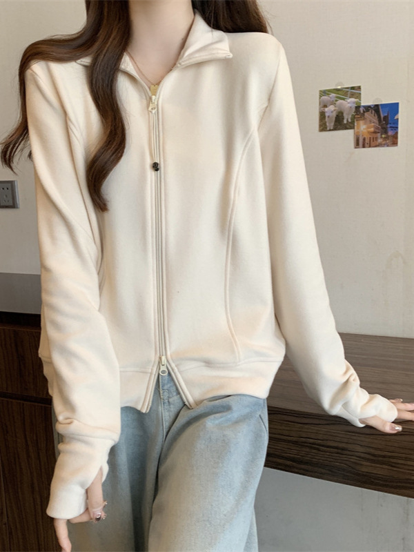 2025秋季新款女装胖MM宽松女士卫衣韩版外套女休闲长袖上衣A7157|undefined