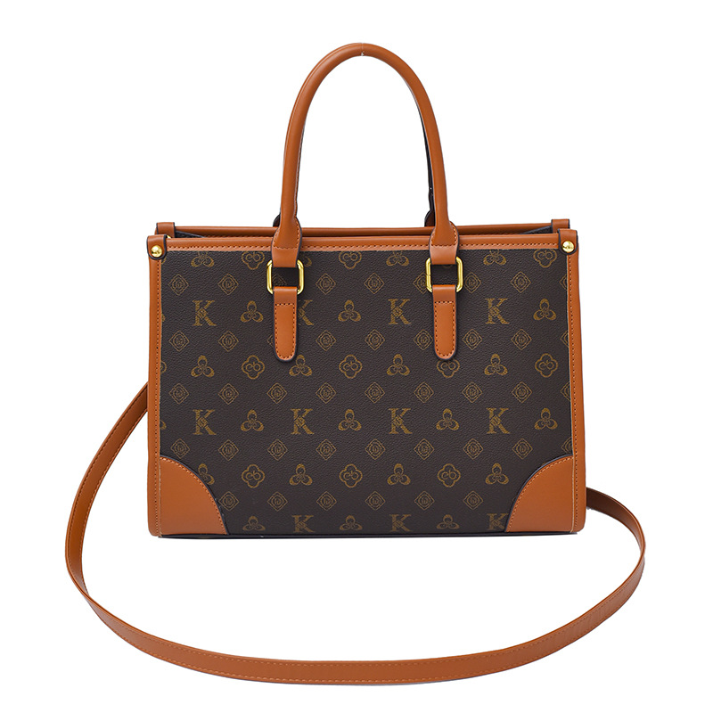 Bolso de mujer transfronterizo nuevo clásico de moda retro impresión bolso de mano de gran capacidad de viaje mochila de viaje