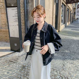 高级小众美式慵懒chic牛仔外套女2026春季超好看工装短款夹克上衣