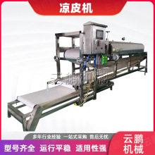 圆形方形仿手工制作商用凉皮机 大中型五彩果蔬面皮机 小型河粉机