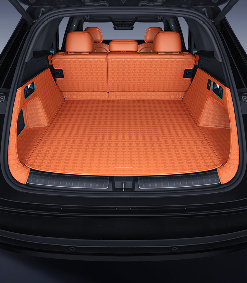 Suitable for 26 Models of Aito M7 Trunk Mats, Full Coverage for 22-25 Models of Smart Driving Four-Wheel Drive 5-Seater and 6-Seater Trunk Mats