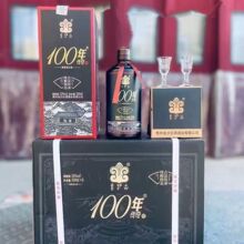 贵州金沙古100年传奇陈奢 53度纯粮酱香白酒礼盒装500ml*6瓶整箱