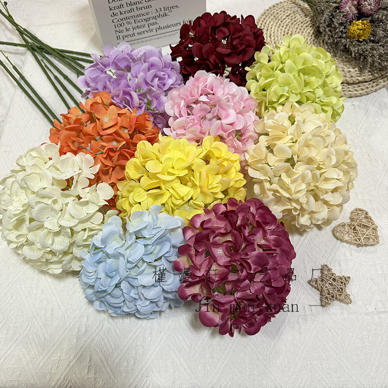 90 pieces of large single-branch lollipop hydrangeas