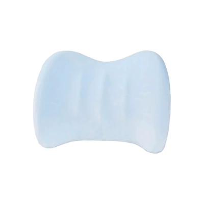 Car Headrest and Lumbar Support Waist support - plush-simple-memory-foam-lumbar-support-blue