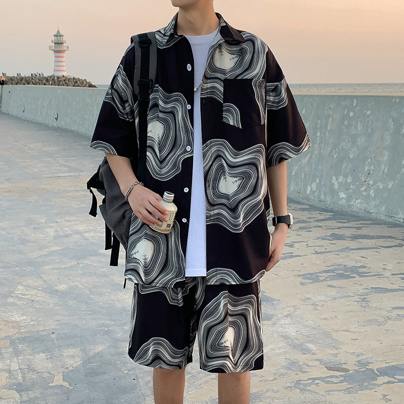 TZ081 비치 슈트 블랙