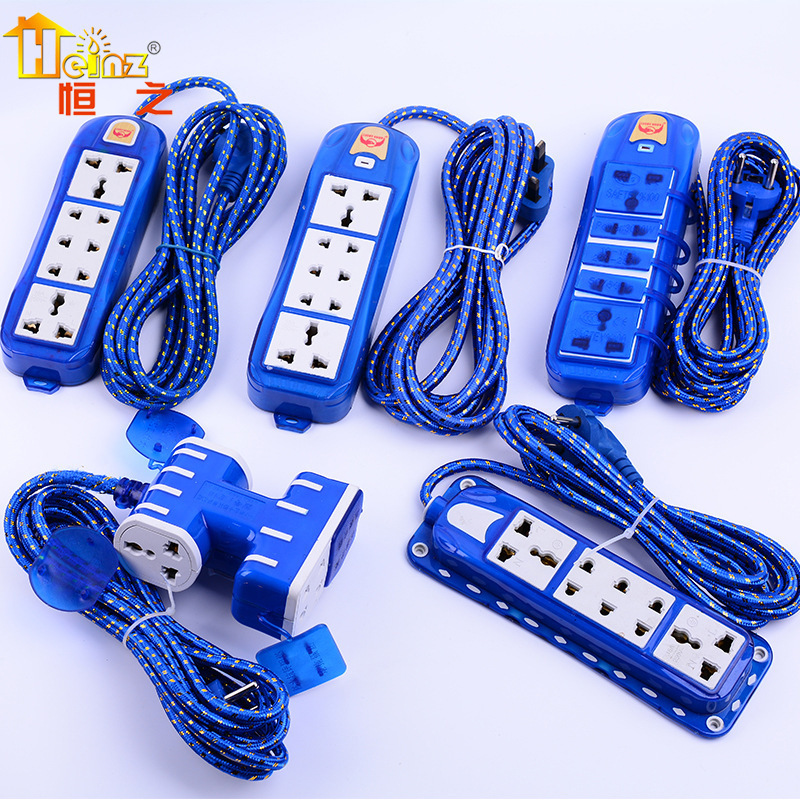 跑江湖摆地摊夜市小商店批发带线电源开关插排 接线板