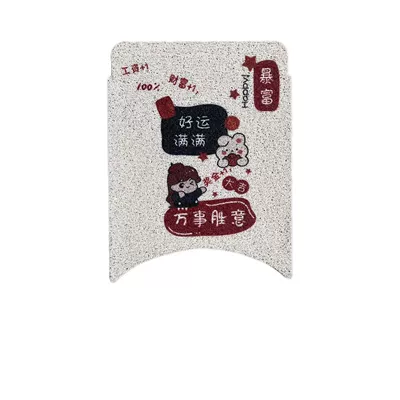 No.9 M395CMAX Foot Mat Special Foot Pad for Electric Vehicle Modification Accessories Thickened Foot Pad No.9 M3 Foot Pad (Electric vehicle foot mat) - good-luck-send-velcro