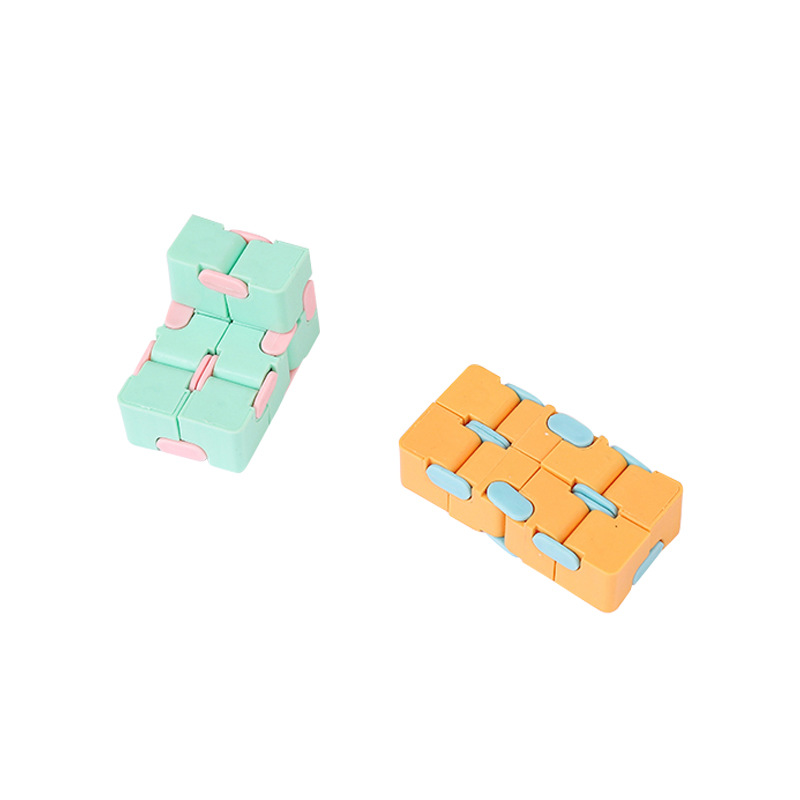Cubo de Rubik de segundo orden creativo ilimitado cubo de Rubik color caramelo niño adulto dedo descompresión juguete regalo