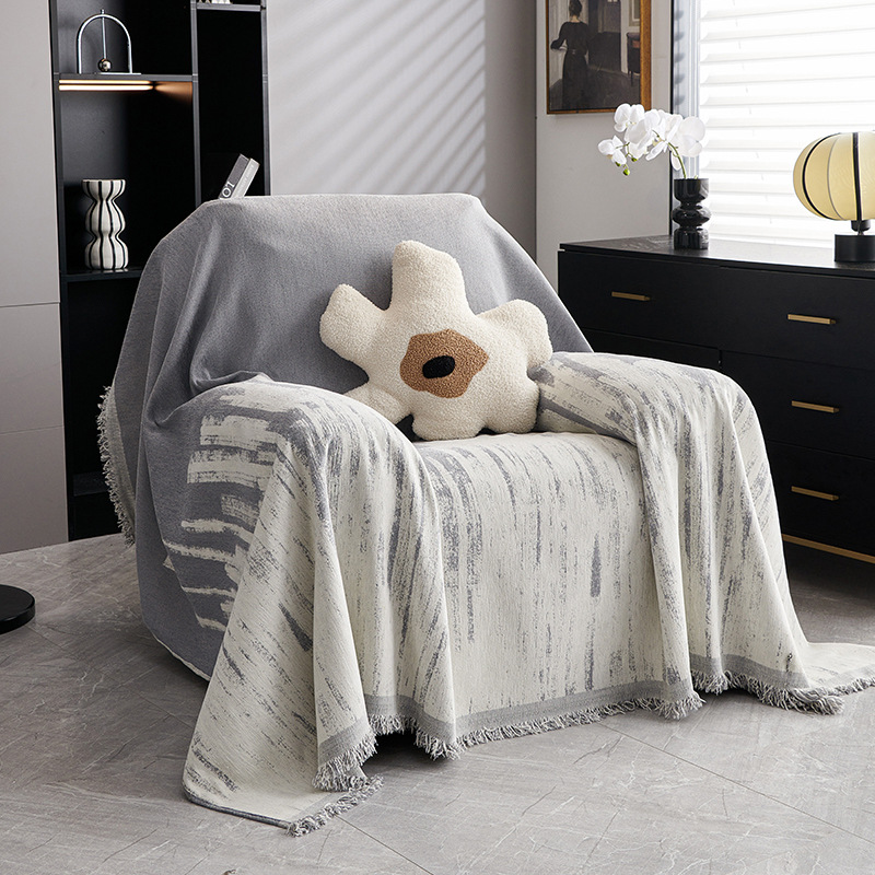 Sofa Towel Light Luxury High-end Sofa Cover All-inclusive Non-slip Four Seasons Sofa Cover Anti-cat-scratch Non-stick Fur Cushion