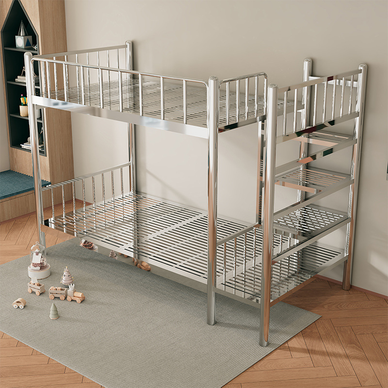 Original color stainless steel bed frame + breathable bed board