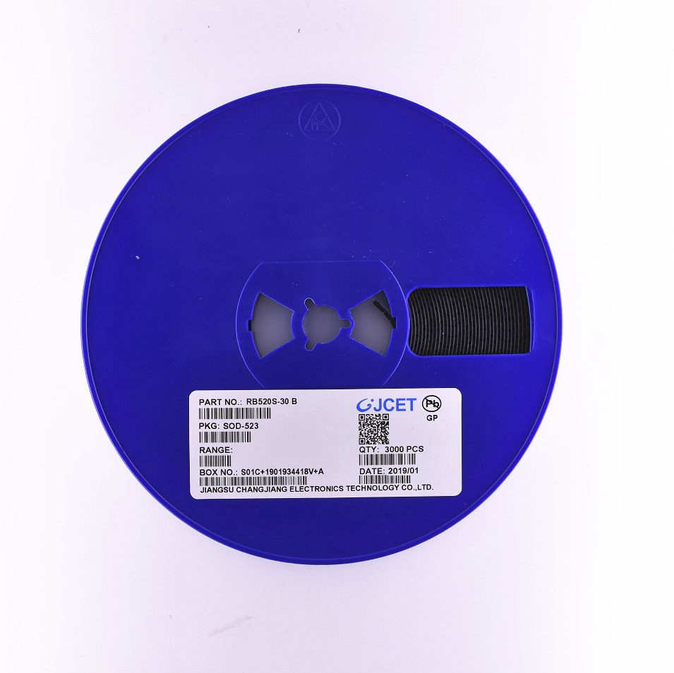 原装正品 RB520S-30 丝印B SOD-523 0603贴片肖特基二极管 200mA