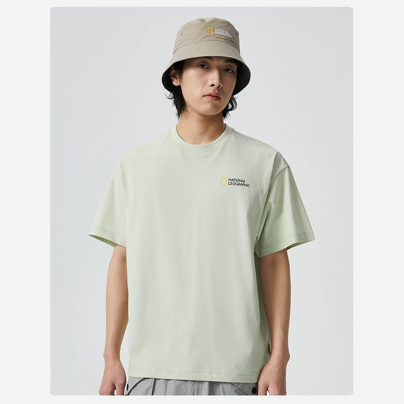 Ng National Geographic 26 Summer Unisex Trendy Brand T-Shirt Outdoor Korean Round Neck Top Unisex Versatile Base Layer Short Sleeve Ng National Geographic 26 Summer Unisex Trendy Brand T-Shirt Outdoor Korean Round Neck Top Unisex Versatile Base Layer Short Sleeve