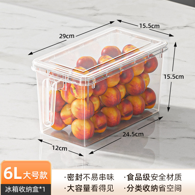 Caja de almacenamiento de refrigerador Caja de conservación fresca de grado alimenticio Caja de huevos especial para verduras y frutas de cocina Caja de almacenamiento de huevos congelados