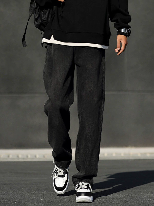 Trend jeans for leisure, warm trousers, plus size, oversize, fitted