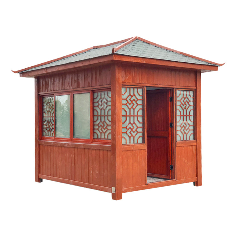 Quiosco al aire libre, lugar escénico, calle peatonal, quiosco de bocadillos, quiosco de entradas del parque, barbacoa, sala móvil, quiosco de periódicos, nuevo estilo chino