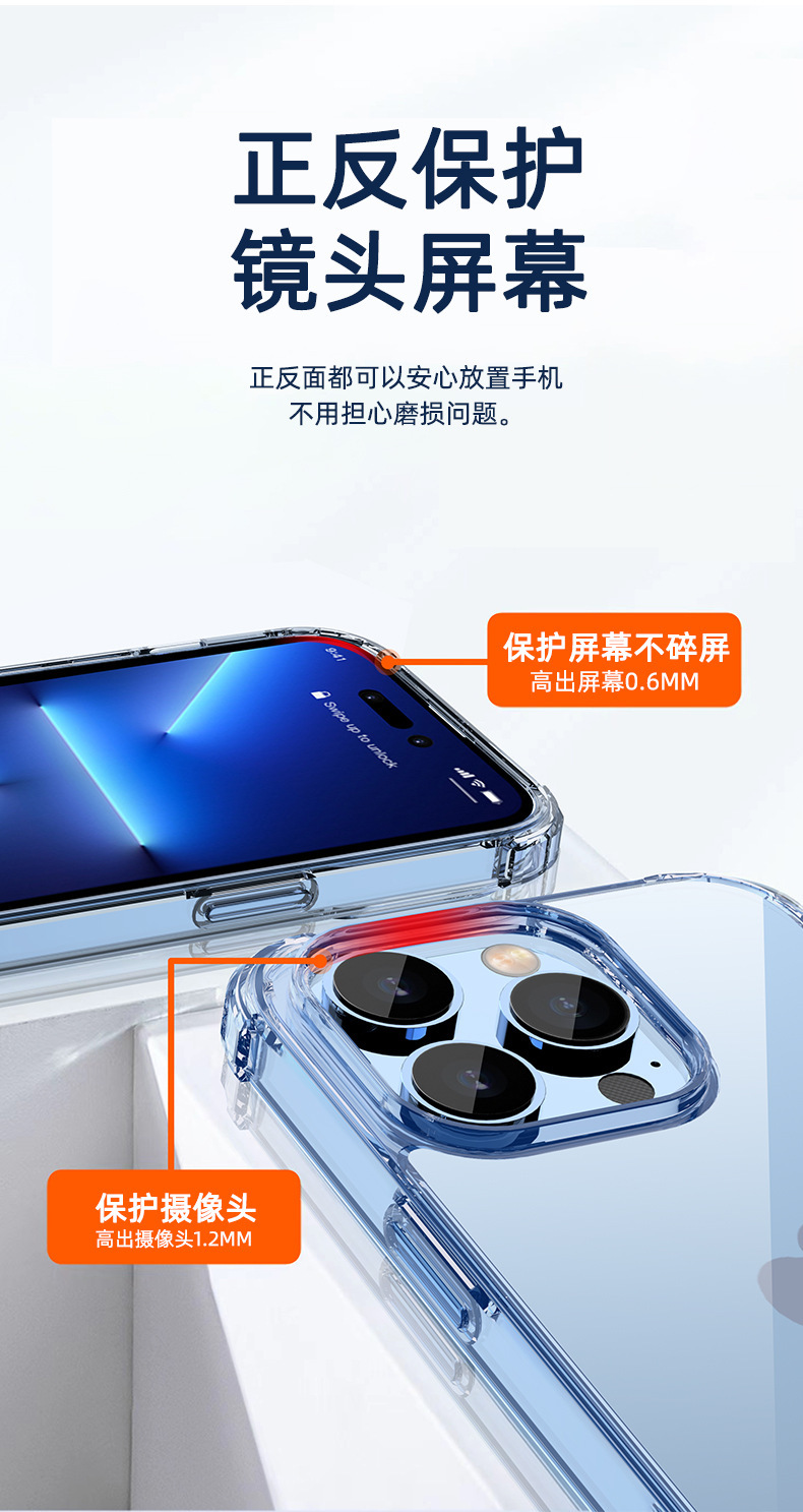 IPhone 13 pro için uygun yüksek şeffaflık cep telefonu kılıfı X Apple 14 pro max yumuşak kabuk şeffaf ultra ince koruyucu kapak toptan