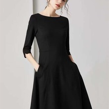 法式重工女装针织连衣裙A字裙 外贸出口女装撤柜批发直播实体货源