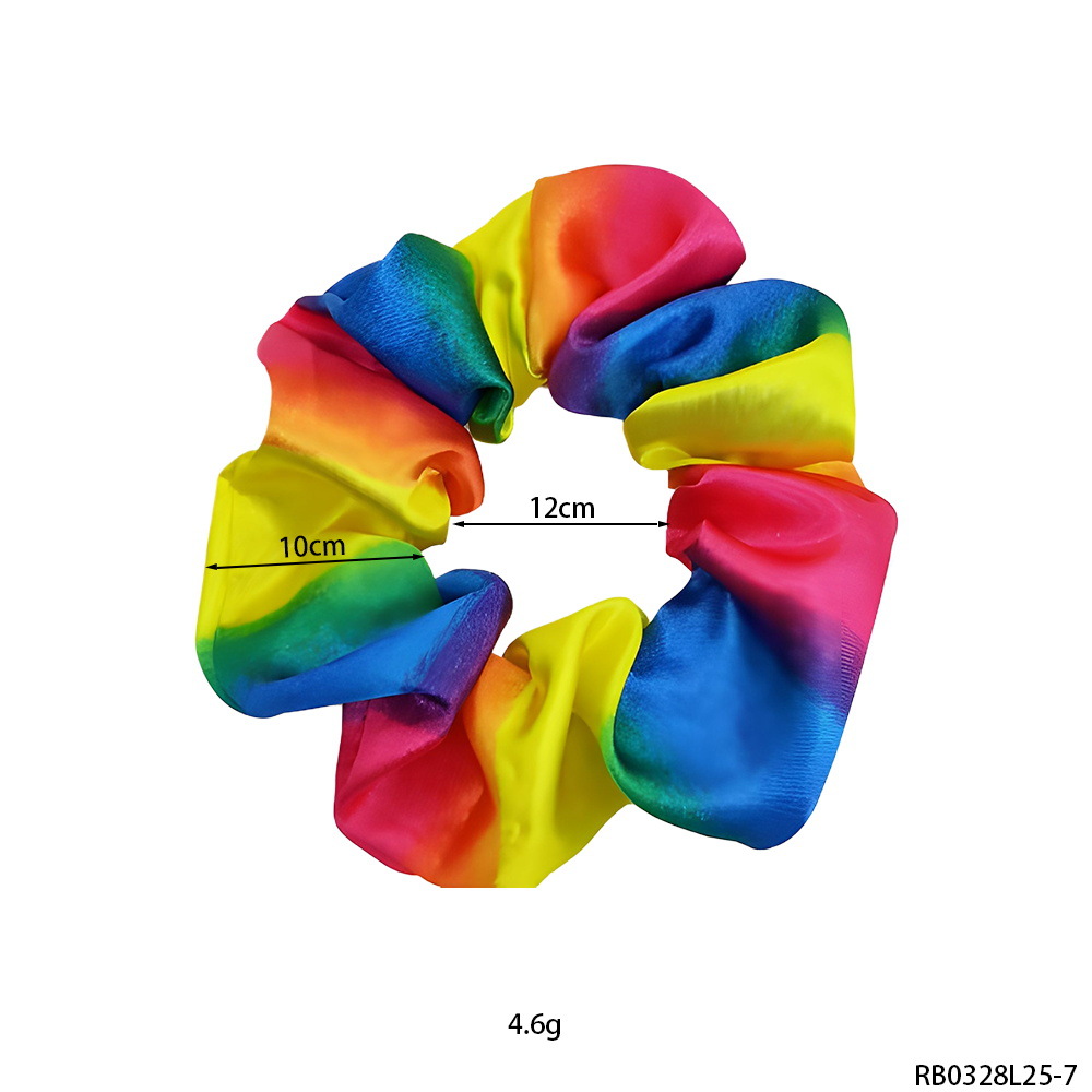 Festival del arco iris pelucas coloridas arco iris bandas de cabello tocado de fiesta disfraz de espectáculo de vestuario accesorios