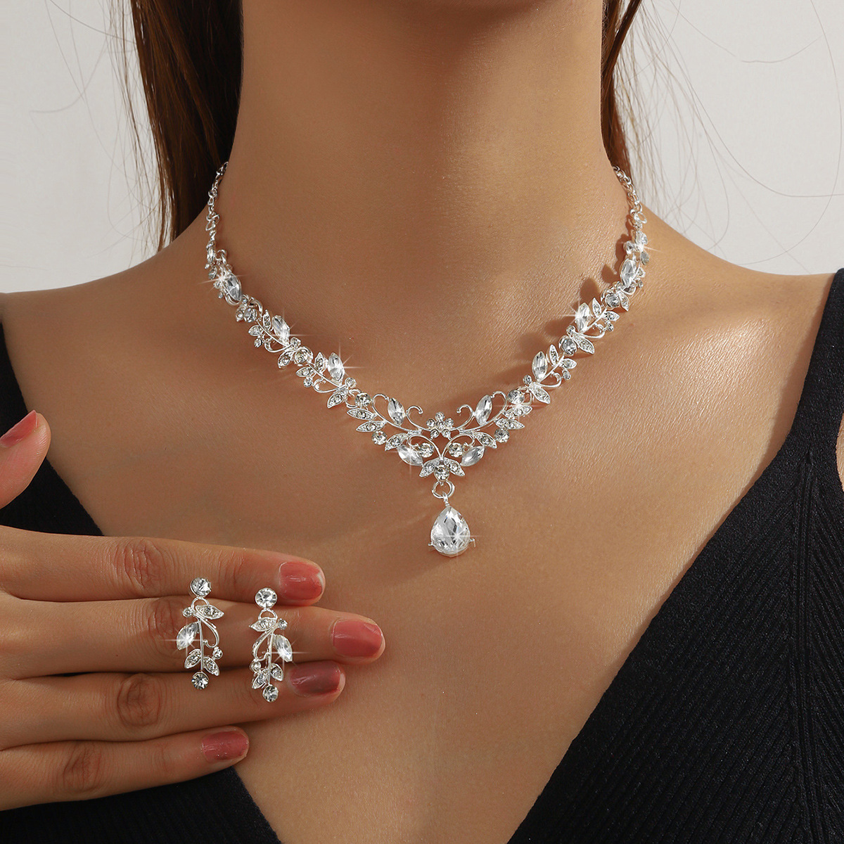 277 silver two-piece set