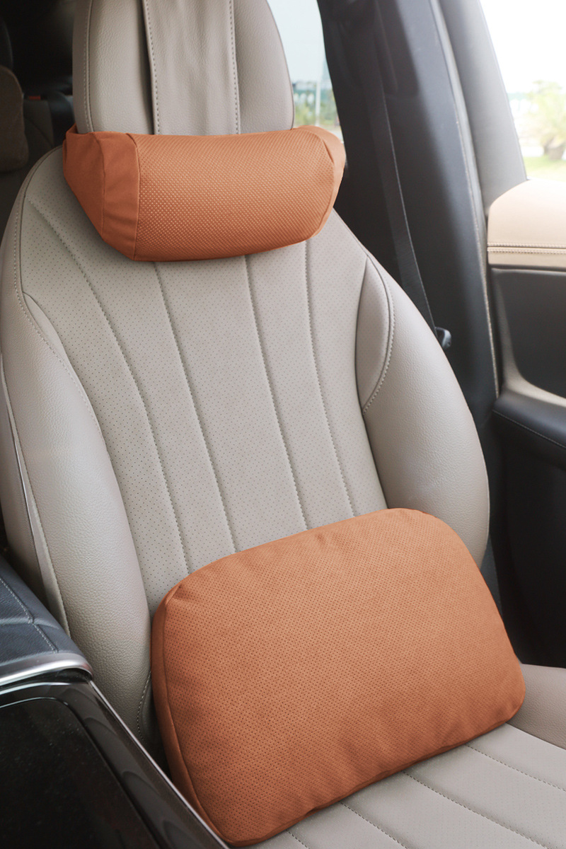 Suitable for Mercedes-Benz Sec-Class Neck Pillow, Car Headrest, In-Car Neck Pillow, Seat Lumbar Support Cushion