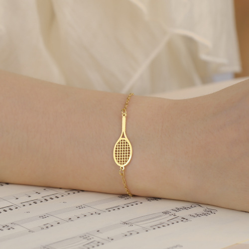 Cross-border best-selling item: 304 stainless steel volleyball, basketball, tennis, and soccer pendant for men and women, stainless steel bracelet