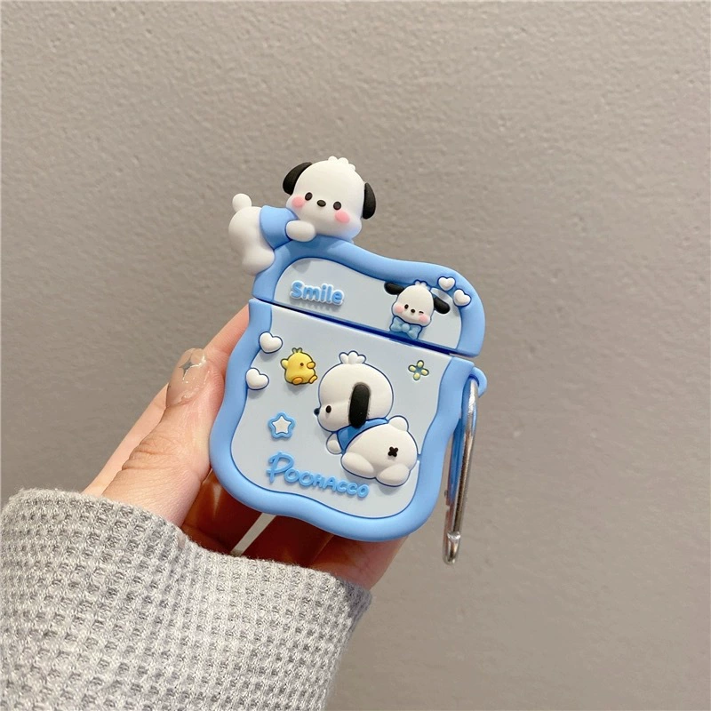 Apple, wireless cartoon silicone creative cute protective case, iPhone3