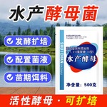 酵母菌水产养殖发酵菌液轮虫培育鱼虾蟹育苗期开口饵料海洋红酵母