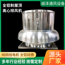 全铝制离心式排烟风机耐高温低噪音屋顶风机全铝制离心式屋顶风机