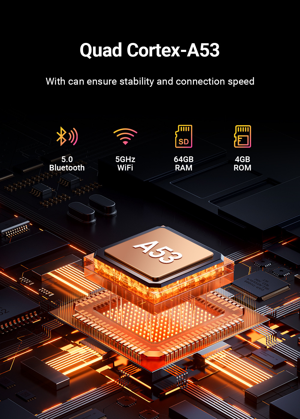 Xuda Wireless Carplay Is Suitable for Huawei Hicar Android System 4-in-1 Android Auto Adapter
