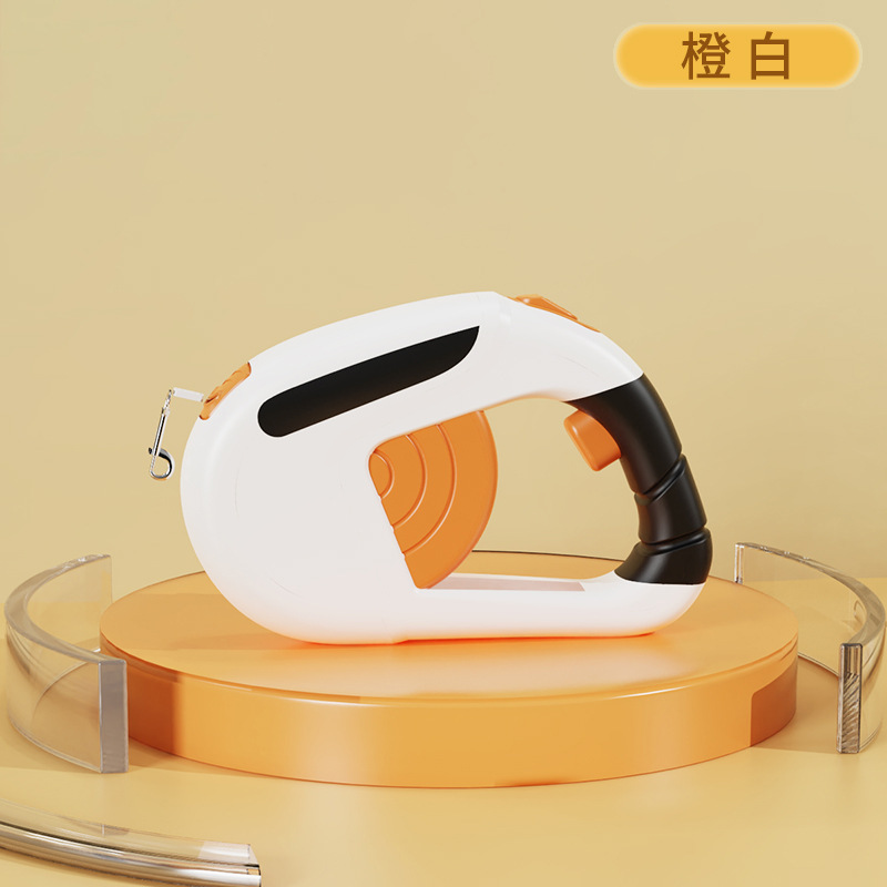 802 tractor white orange color