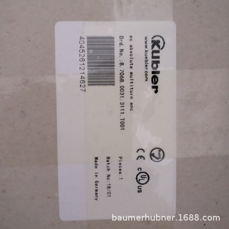 库伯勒光电转换模块8.5821.1541.1024全系列编码器销售