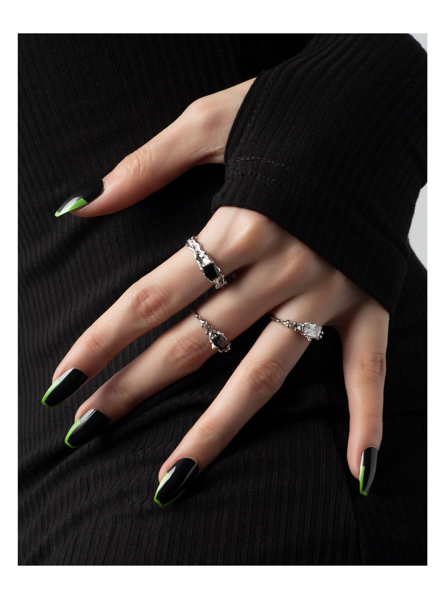 Fashion Geometric Copper Plating Rings 1 Piece